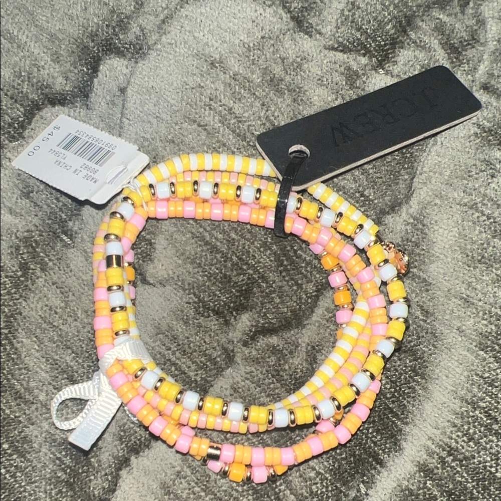J. Crew Beaded Bracelet Stack